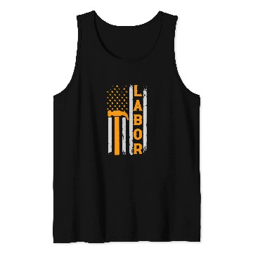 Discover America worker for happy Labor Day 1 Tank Tops