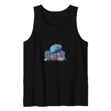 Discover Octopuss Lover Funny Baby Octopus Tank Tops