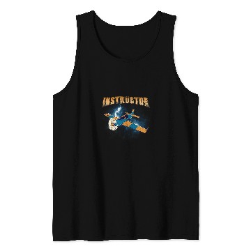 Discover Flight Instructor Pilot School Airplane Teacher Tank Tops
