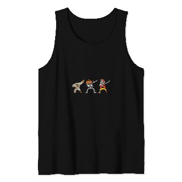 Discover Dabbings Mummy Dabbings Skeletons with Pumpkin Dabbings Pirate Tank Tops