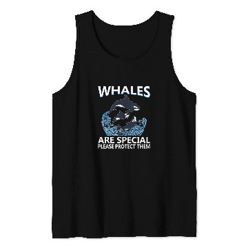 Discover Whales Orca Killer Whale Ocean Lover 1 Tank Tops