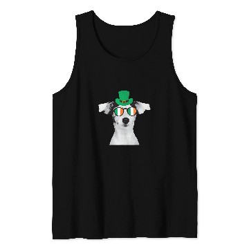 Discover Jack Russel Terrier St Patricks Day for Dog Lovers Tank Tops