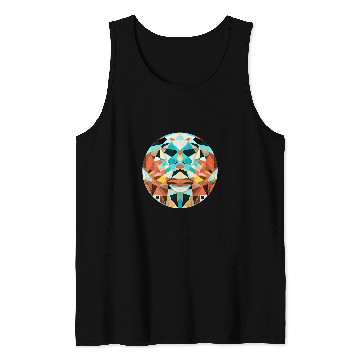 Discover Circle Abstract Geometry Art Tank Tops