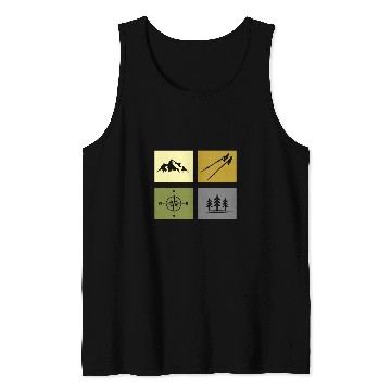 Discover Hiking Hiker Apparel Outdoor Backpacking Hiking 3 Hike Tank Tops