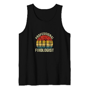 Discover Funny Handyman Professional Fixologist Tools Repairman Tank Tops
