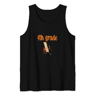 Discover Fourth Grade Cute 4th Grade Teacher Student Tank Tops