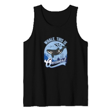 Discover Whales This is Orcaward Orca Tank Tops