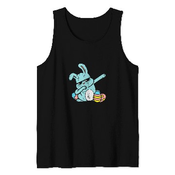 Discover Rabbits Dabbings Bunny Rabbit Egg Hunt Easter Dab Dance Boys Kids Tank Tops