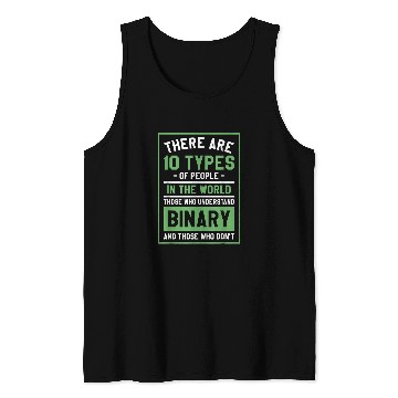 Discover Those Who Understand Binary And Those Who Dont Programmer 1 Tank Tops