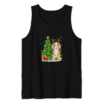 Discover Foxhound Dog Lover Matching xmass Lighting Foxhound Christmas Tank Tops