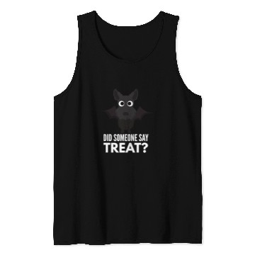 Discover Scottie Dog Halloween Did Someone Say Treat Tank Tops