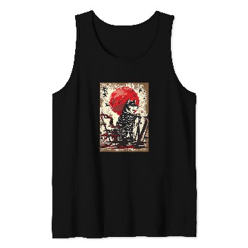 Discover Dog Shiba Inu Ninja Samurai Commander Battlefields Tank Tops
