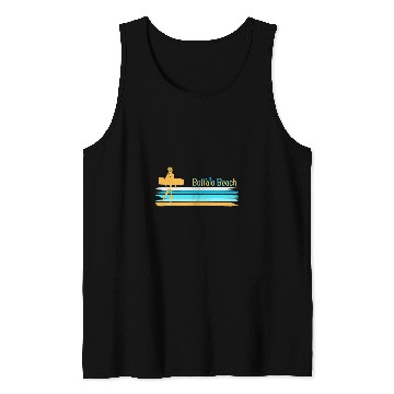 Discover Surf Life Buffalo Beach Paipo Belly Boarding Surfing Tank Tops