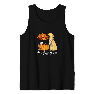 Discover Labrador Lab Dog Its Fall Yall Fall Tees For Women Labrador Yellow Lab Tank Tops