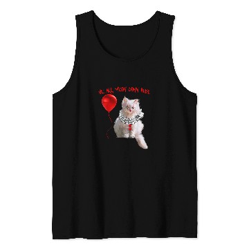 Discover We All Meow Down Here Halloween46 Tank Tops