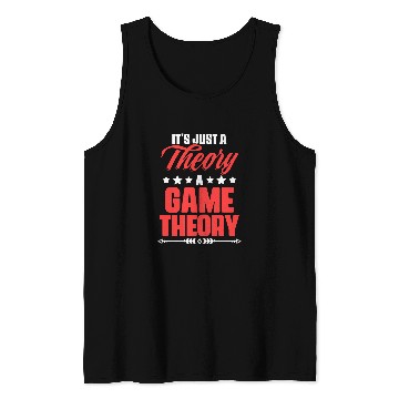 Discover Game Theory Student Mathematician Logical Thinker 2 Tank Tops