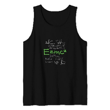 Discover Relativity Theory E mc2 Theory Equation Physics Relativity 1 Tank Tops