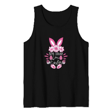 Discover Rabbits Easter Bunny Egg Hunting 2 Tank Tops