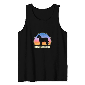 Discover Bernedoodle vintages Sunset Dog Tank Tops