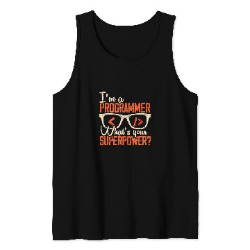 Discover Programmer Coder Software Developer Engineer Funny Coding Tank Tops