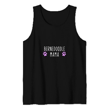 Discover Bernedoodle Mama Funny Dog Lover Gift Christmas Tank Tops