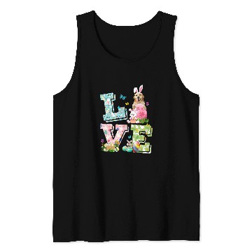 Discover Goldie Easter Love Costume Golden Retriever Dog Puppy Lover Golden Retriever Dog Tank Tops