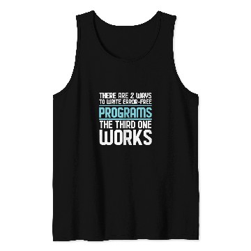 Discover Programming Coder Software Engineer Programmer Tank Tops