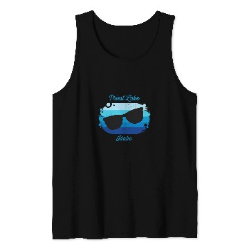 Discover Priest Lake Idaho Souvenir Graphic Tank Tops