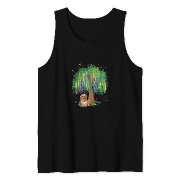 Discover Dog Havanese Mardi Gras Havanese Bead Tree Bourbon Street Tank Tops