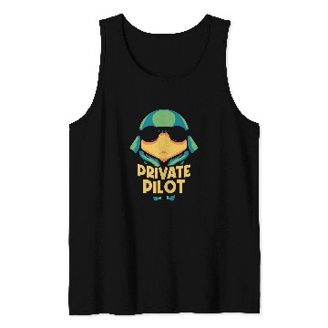 Discover Private Pilot Aircraft Small Airplane 1 Tank Tops