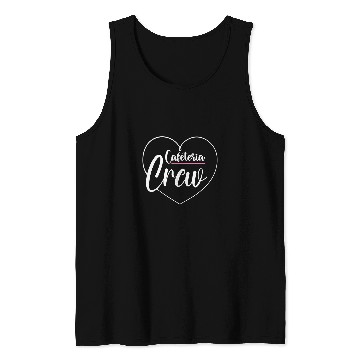 Discover Cafeteria Crew Lunch Lady Matching Cafeteria Worker 1 Tank Tops