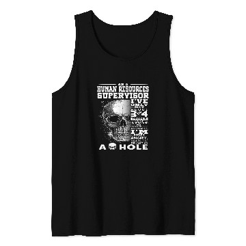 Discover HUMAN RESOURCES SUPERVISOR Job Title Funny Tank Tops