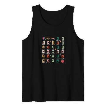 Discover ABC Affirmation Alphabet Back To School Teacher Tank Tops
