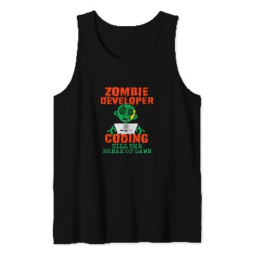 Discover Halloween Programmer Coder Software Web Developer Coding 1 Tank Tops