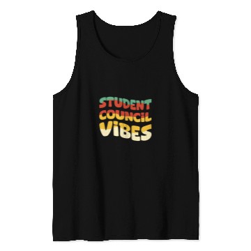 Discover Student Council Vibes 5 Tank Tops