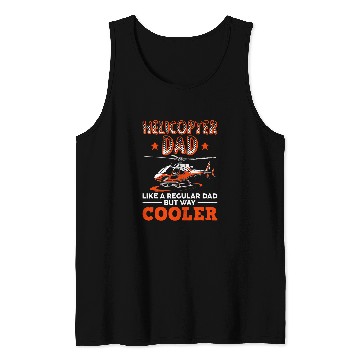 Discover Helicopter Pilot Dad Gif Flight Mechanic Fathers Day Tank Tops