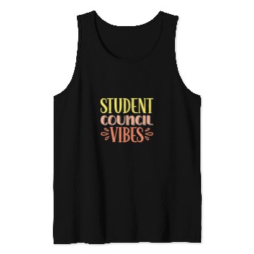 Discover Student Council Vibes 6 Tank Tops