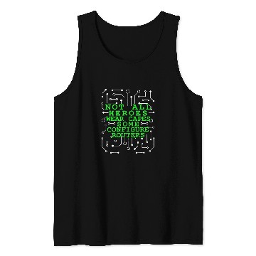 Discover Network Admin Administrator Sysadmin IT Programmer 1 Tank Tops