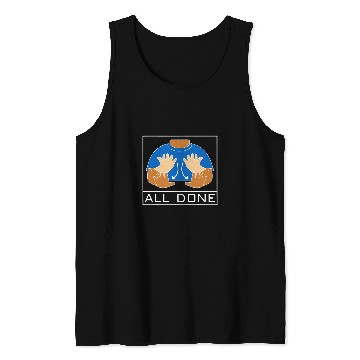 Discover All Done Sign Language Speech Pathology Speech Pathologist 1 Tank Tops