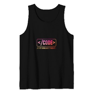 Discover Funny Code Quote Programming Developer Software Engineer Tank Tops
