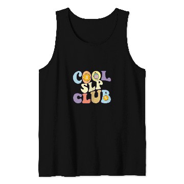 Discover Cool Slp Club Speech Language Pathologist Language Therapist Tank Tops