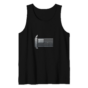 Discover American Truck Driver 18 Wheeler Trucking Cool Trucker Gift Tank Tops