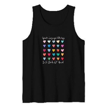 Discover SLP Speech Language Pathology Graduation Student SLPA Women Tank Tops