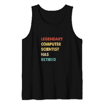 Discover Retro Legendary Computer Scientist Has Retired Tank Tops