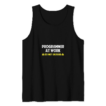 Discover Funny Programmer Software Developer Debugging Men Woman Tank Tops