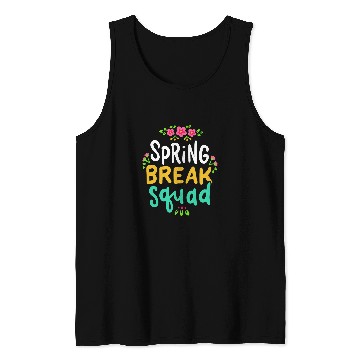 Discover Spring Break Teacher Student Summer Vacation Holiday Beach Tank Tops