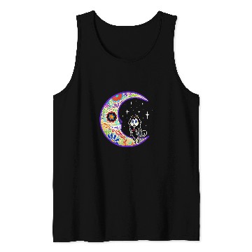 Discover Skeletons Skulls Malamute Dia de Los Muertos Skull Tank Tops