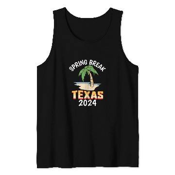 Discover Spring Break Texas 2024 College Student Spring Break Tank Tops