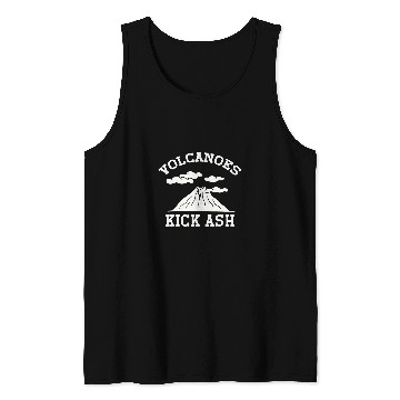 Discover Volcanoes Kick Ash 4 Tank Tops