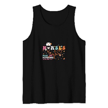 Discover nurses Week 2024  nursess Make The Difference Tank Tops